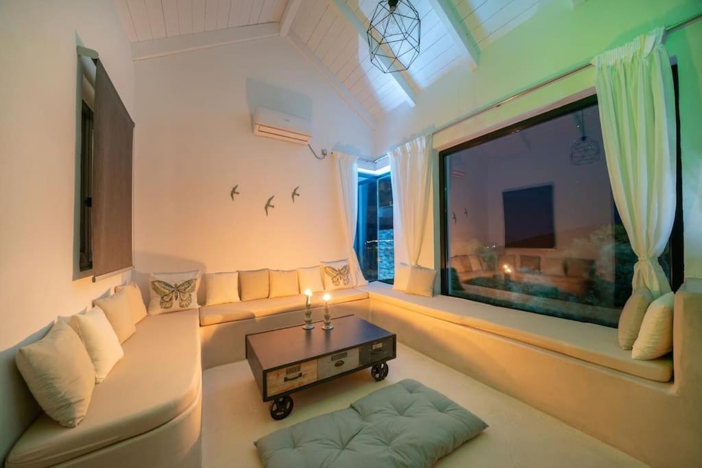 Villa Elisabeth Sea View Private Pool Fiskardo Kefalonia Katsaráta المظهر الخارجي الصورة