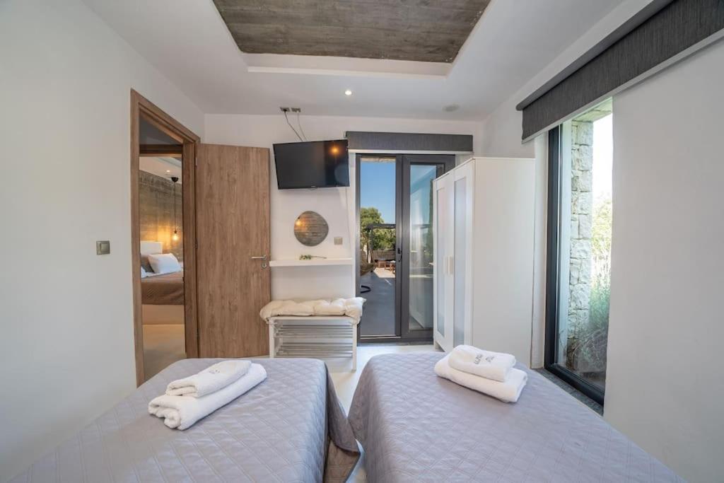 Villa Elisabeth Sea View Private Pool Fiskardo Kefalonia Katsaráta المظهر الخارجي الصورة