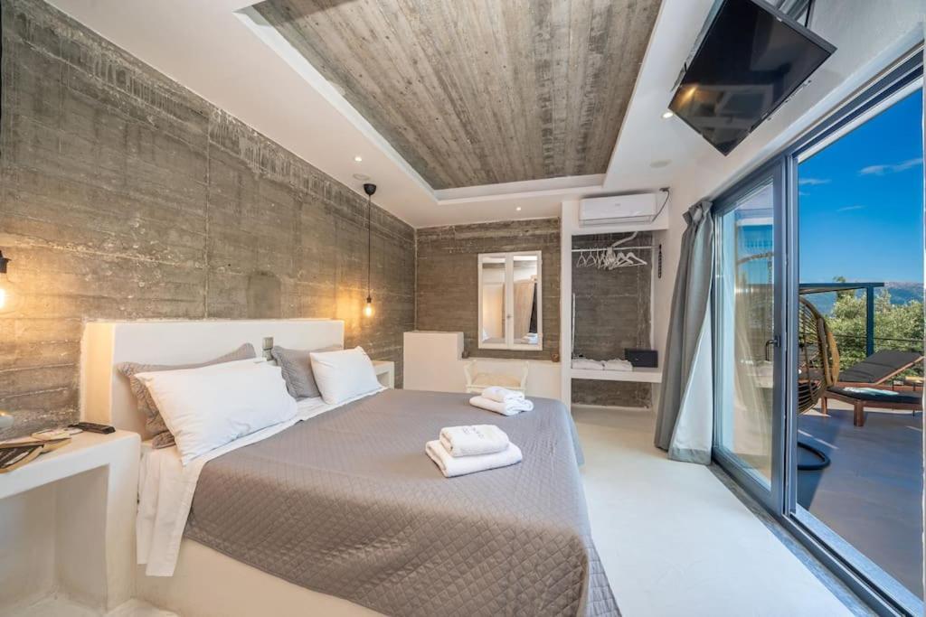 Villa Elisabeth Sea View Private Pool Fiskardo Kefalonia Katsaráta المظهر الخارجي الصورة