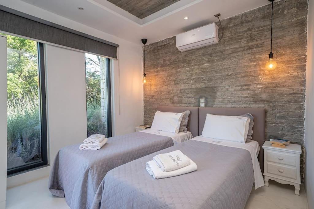 Villa Elisabeth Sea View Private Pool Fiskardo Kefalonia Katsaráta المظهر الخارجي الصورة